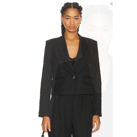 Rag & Bone Valerie Wool Jacket Size 8 New with Tags - Picture 4 of 6